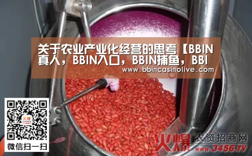 关于农业产业化经营的思考【BBIN真人,BBIN入口,BBIN捕鱼,BBIN棋牌】(图1) BBIN真人,BBIN入口,BBIN捕鱼,BBIN棋牌